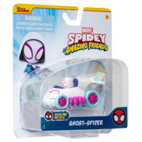 Spider-Man SPIDEY AND HIS AMAZING FRIENDS Die-cast automašīna, 7,5 cm