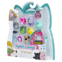 Squishmallows SQUISH-A-LONGS figūriņas, 8 gab., 2,5 cm