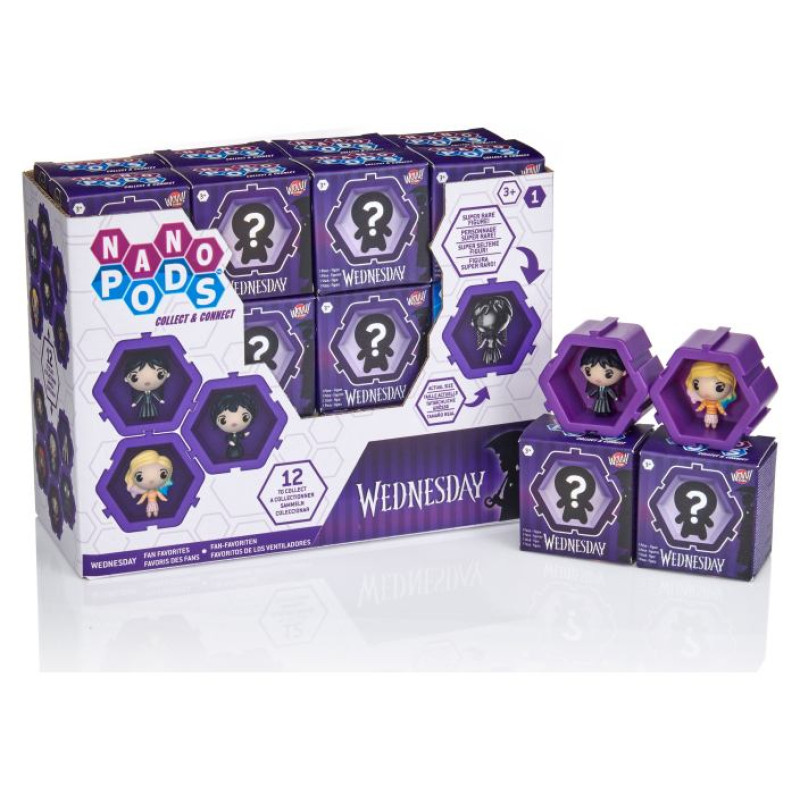 Wednesday NANO PODs figūra, 5 cm