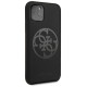 Guess GUHCN58LS4GBK iPhone 11 Pro black/czarny hard case Silicone 4G Tone On Tone