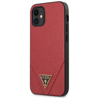 Guess GUHCP12SVSATMLRE iPhone 12 mini 5.4" red/red hardcase Saffiano