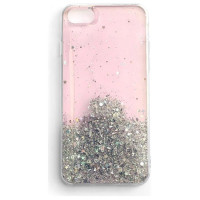 Wozinsky Star Glitter Shining Cover for Samsung Galaxy M31s pink