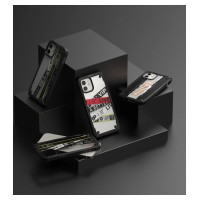 Ringke Fusion X Design durable PC Case with TPU Bumper for iPhone 12 mini black (Routine) (XDAP0020)