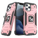 Wozinsky Ring Armor Case Kickstand Tough Rugged Cover for iPhone 13 Pro Max rose gold
