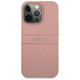 Guess GUHCP13XPSASBPI iPhone 13 Pro Max 6.7" pink/pink hardcase Saffiano Stripe