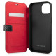 Ferrari FESAXFLBKP13SBK iPhone 13 mini 5.4" black/black book On Track Carbon Stripe