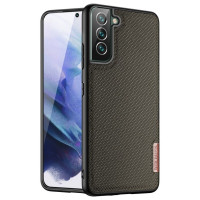 Dux Ducis Fino case is made of nylon material for Samsung Galaxy S22 + (S22 Plus) green