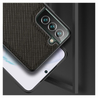 Dux Ducis Fino case is made of nylon material for Samsung Galaxy S22 + (S22 Plus) green