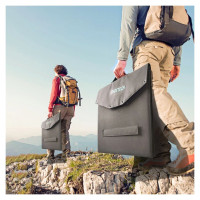 Choetech SC008 solar foldable charger 120W DC / USB-C / 2x USB-A - black