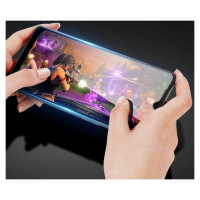 Dux Ducis 9D Tempered Glass 9H Durable Full Screen Tempered Glass with Realme C31 frame black (case friendly)