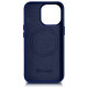 Icarer Case Leather Cover Genuine Leather Case for iPhone 14 Pro Max blue (WMI14220708-BU) (MagSafe compatible)