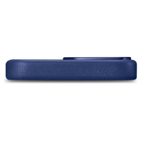Icarer Case Leather Cover Genuine Leather Case for iPhone 14 Pro Max blue (WMI14220708-BU) (MagSafe compatible)