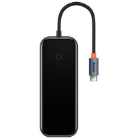 Baseus AcmeJoy HUB 4-port (USB-C to 1x USB-C PD&Data/3x USB3.0) dark gray (WKJZ010013)