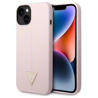Guess GUHCP14MSLTGU iPhone 14 Plus 6.7 "purple / purple hardcase Silicone Triangle