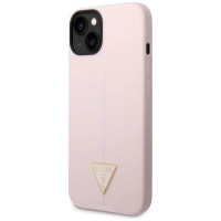 Guess GUHCP14MSLTGU iPhone 14 Plus 6.7 "purple / purple hardcase Silicone Triangle