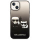 Karl Lagerfeld KLHCP14STGKCK iPhone 14 6,1 "hardcase black / black Gradient Ikonik Karl & Choupette