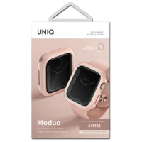 Uniq Moduo case for Apple Watch 4/5/6/7/8/SE/SE2 40/41mm - pink and white