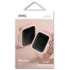 Uniq Moduo case for Apple Watch 4/5/6/7/8/SE/SE2 40/41mm - pink and white