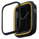 Uniq Moduo case for Apple Watch 4/5/6/7/8/9/SE/SE2 44/45mm - black and mustard