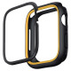 Uniq Moduo case for Apple Watch 4/5/6/7/8/9/SE/SE2 44/45mm - black and mustard