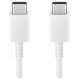 Samsung cable USB-C - USB-C 3A 480Mbps 1.8m white (EP-DX310JWEGEU)