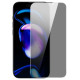 Baseus Privacy Tempered Glass for iPhone 14 Pro Full Screen 0.3mm Privacy Filter Anti Spy + Mounting Frame