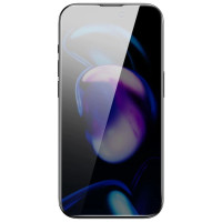 Baseus Privacy Tempered Glass for iPhone 14 Pro Full Screen 0.3mm Privacy Filter Anti Spy + Mounting Frame