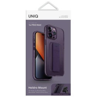 Uniq Heldro Mount case for iPhone 14 Pro Max - purple