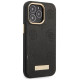 Guess GUHMP14LSAPSTK iPhone 14 Pro 6.1" black/black hardcase Peony Logo Plate MagSafe