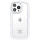 Adidas OR Wavy Case iPhone 13 Pro /13 6.1" white-transparent/white-transparent 51903