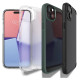 Spigen Crystal Hybrid iPhone 15 Plus Case - Clear Black