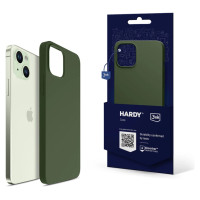 3Mk Protection 3mk Hardy Silicone MagCase for iPhone 15 - green