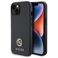 Guess GUHCP15MPS4DGPK iPhone 15 Plus 6.7" black/black hardcase Strass Metal Logo