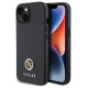 Guess GUHCP15MPS4DGPK iPhone 15 Plus 6.7" black/black hardcase Strass Metal Logo