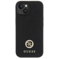 Guess GUHCP15MPS4DGPK iPhone 15 Plus 6.7" black/black hardcase Strass Metal Logo