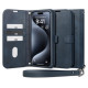 Spigen Wallet S Pro Case for iPhone 15 Pro - Navy Blue