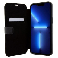 Mercedes Leather Wave Pattern iPhone 15 Pro Case - Black