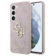 Guess 4G Big Metal Logo Case for Samsung Galaxy S24 - Pink
