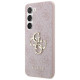 Guess 4G Big Metal Logo Case for Samsung Galaxy S24 - Pink