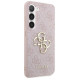 Guess 4G Big Metal Logo Case for Samsung Galaxy S24 - Pink