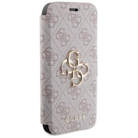 Guess 4G Metal Logo case for iPhone 15 Pro - pink