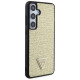 Guess Rhinestone Triangle case for Samsung Galaxy S24+ - gold