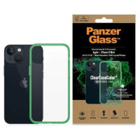 Panzerglass ClearCase antibacterial Military Grade certified case for iPhone 13 mini - transparent green