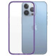 Panzerglass ClearCase antibacterial Military Grade certified case for iPhone 13 Pro - transparent purple