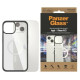 Panzerglass ClearCase case with MagSafe antibacterial for iPhone 14 / 15 / 13 - transparent and black
