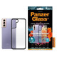 Panzerglass ClearCase case for Samsung Galaxy S21+ - transparent and black