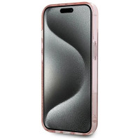 Karl Lagerfeld IML Choupette Head & Monogram case for iPhone 14 / 15 / 13 - pink