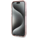 Karl Lagerfeld IML Choupette Head & Monogram case for iPhone 14 / 15 / 13 - pink