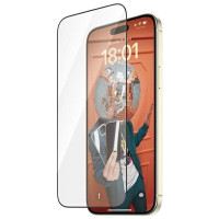 Panzerglass Re:fresh Glass for iPhone 15 Plus with a positioner