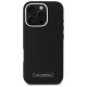 Karl Lagerfeld FW Metal Plate MagSafe iPhone 16 Pro Case - Black
